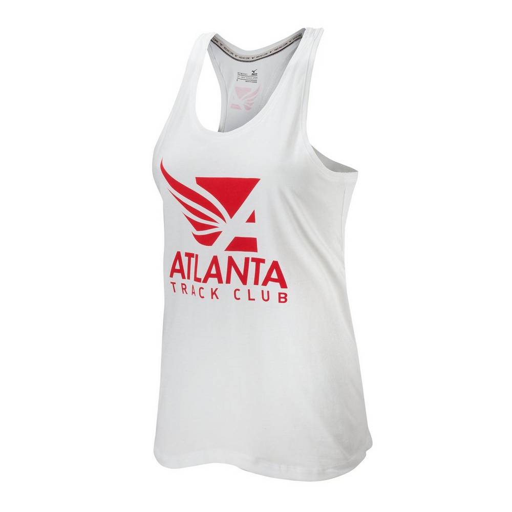 Mizuno Atlanta Track Club Sport - Bayan Atlet - Beyaz Türkiye (UZEYAP-198)